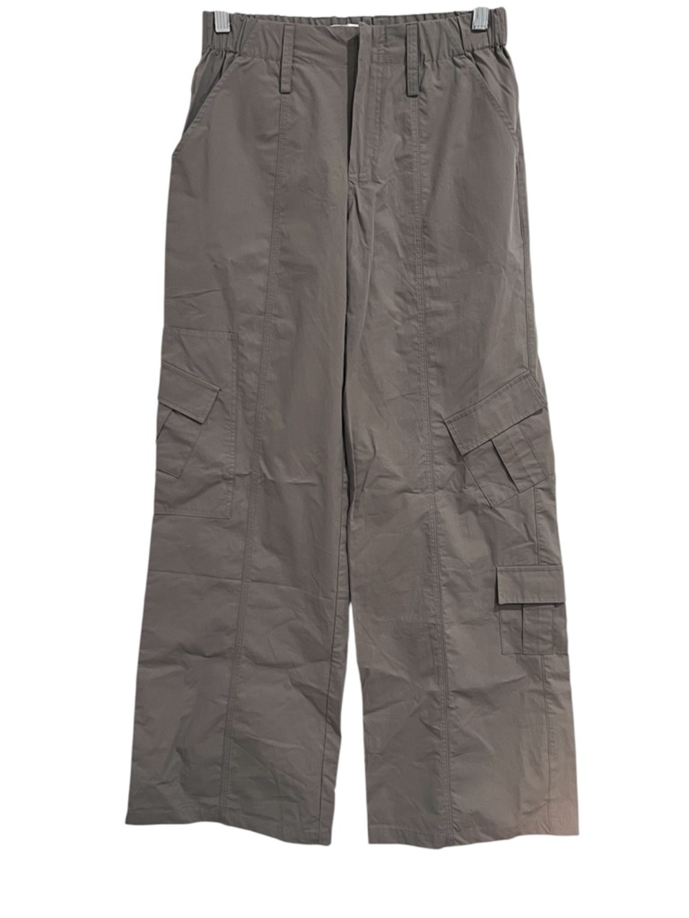 NWT Elodie Low Rise Cotton Cargo Pants in Olive Green - Picture 2 of 13